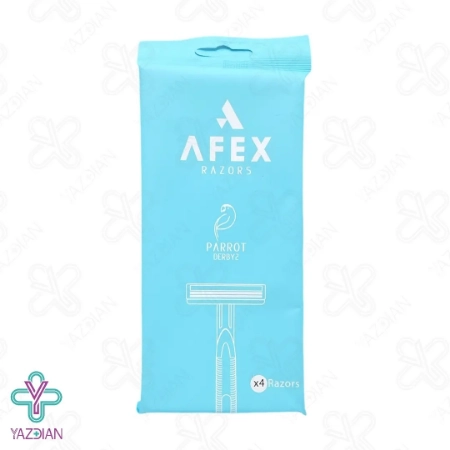 خودتراش 2 لبه پروت افکس - 4 عددی	