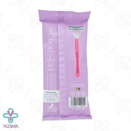 خودتراش 3 لبه هیرون افکس - 4 عددی	