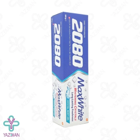 خمیر دندان سفید کننده 2080 مکس وایت - 100 گرم	