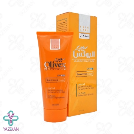 کرم ضد آفتاب SPF60 پوست خشک الیوکس – بژ 102	