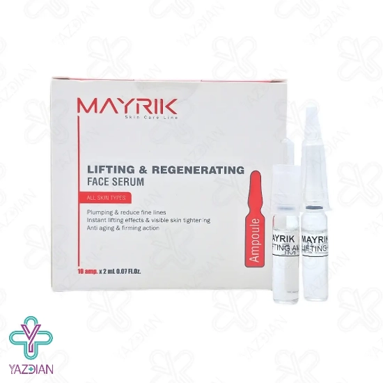 ویال سرم لیفتینگ و جوان کننده صورت میریک - 10 عددی	