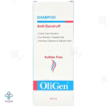 شامپو بدون سولفات ضد شوره بانوان الی ژن - 250 میلی لیتر 