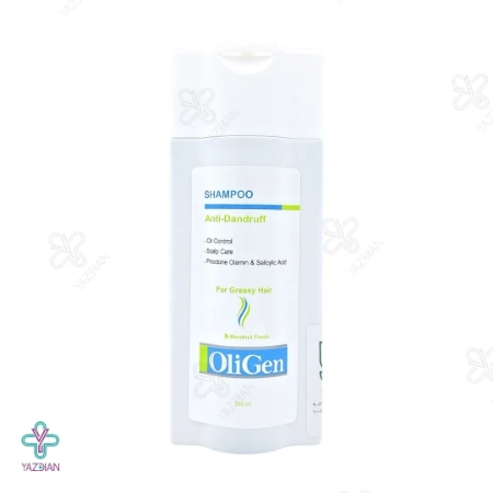 شامپو ضد شوره موهای چرب الی ژن - 250 میلی لیتر 