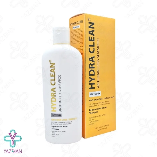 شامپو ضد ریزش موهای چرب هیدراکلین فیس دوکس - 220 میلی لیتر	