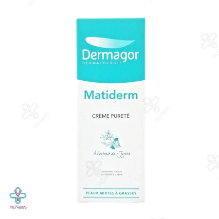 کرم مرطوب کننده و مات کننده پوست متیدرم درماگور - 40 میلی لیتر