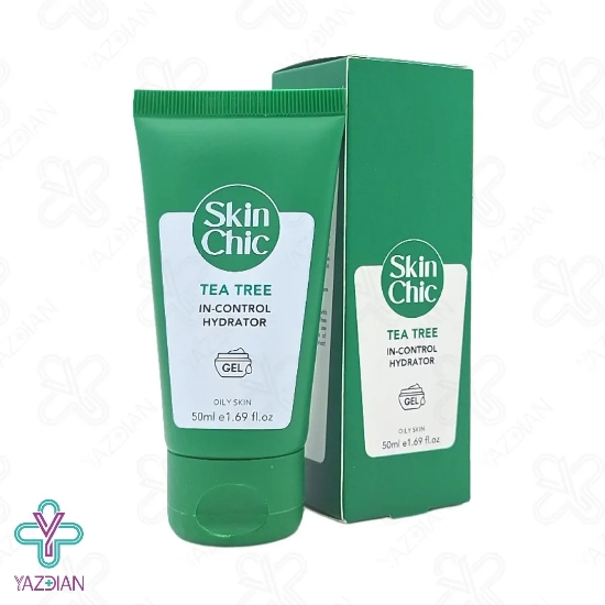 ژل کرم آبرسان پوست چرب و آکنه ای اسکین شیک حاوی درخت چای - 50 میلی لیتر