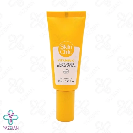 کرم دور چشم ضد تیرگی ویتامین ث اسکین شیک - 20 میلی لیتر	