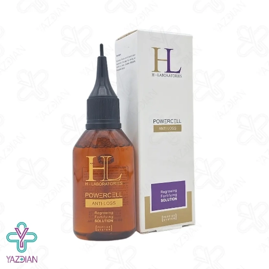 محلول تقویت موی سر اچ ال - 50 میلی لیتر	