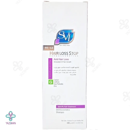 شامپو تقویت کننده هیر لاس استاپ جی موهای چرب اس وی آی - 200 میلی لیتر 