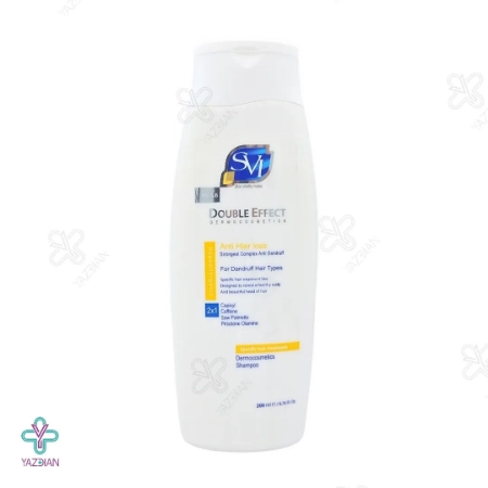 شامپو تقویت کننده و ضد شوره دابل افکت اس وی آی - 200 میلی لیتر 