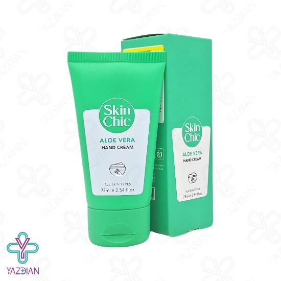 کرم مرطوب کننده دست آلوئه ورا اسکین شیک - 75 میلی لیتر	