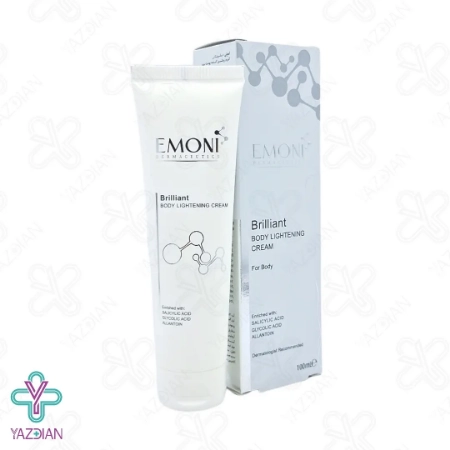 کرم روشن کننده بدن امونی - 100 میلی لیتر	