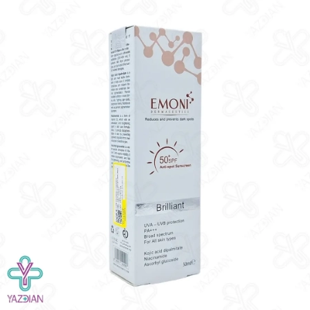 کرم ضد آفتاب ضد لک SPF 50 امونی – بی رنگ	