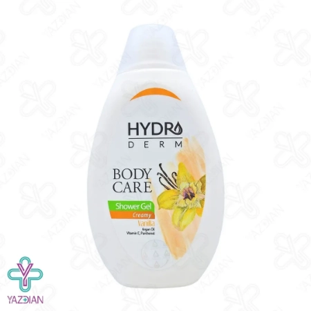 شامپو بدن کرمی وانیل آرگان هیدرودرم - 500 میلی لیتر	