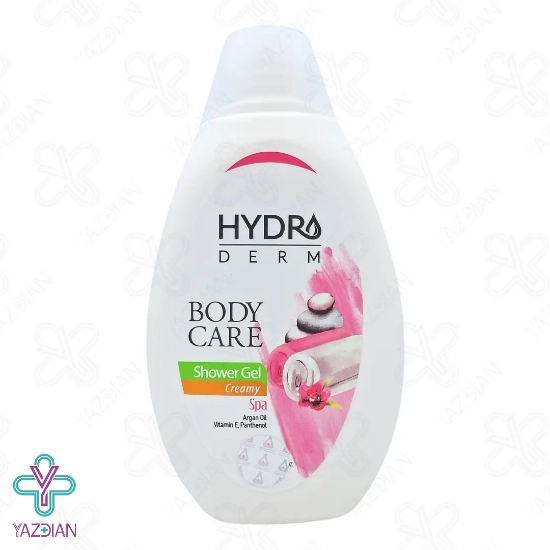 شامپو بدن کرمی اسپا و آرگان هیدرودرم - 500 میلی لیتر	