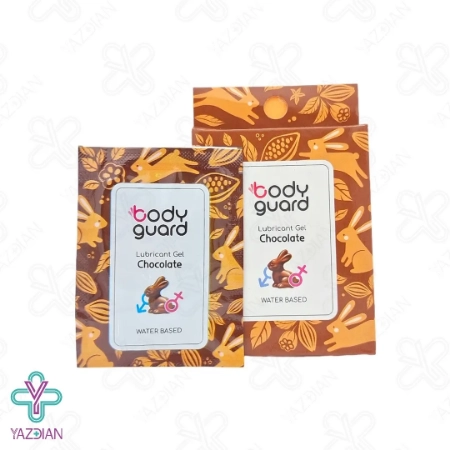 ساشه ژل لوبریکانت شکلاتی بادیگارد - 3 عددی	