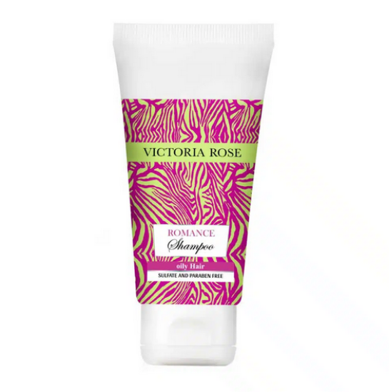 شامپو فاقد سولفات موهای چرب رومنس ویکتوریا رز - 250 میلی لیتر