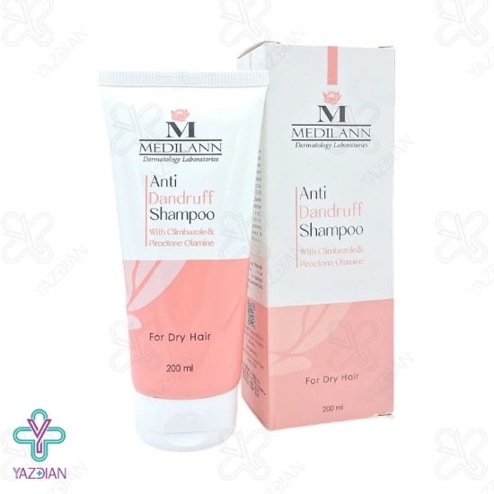 شامپو ضد شوره موهای خشک مدیلن - 200 میلی لیتر	