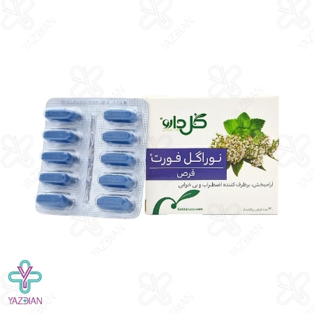 قرص نوراگل فورت گل دارو - 30 عددی	