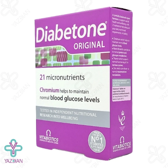 قرص مولتی ویتامین دیابتون ویتابیوتیکس - 30 عددی	