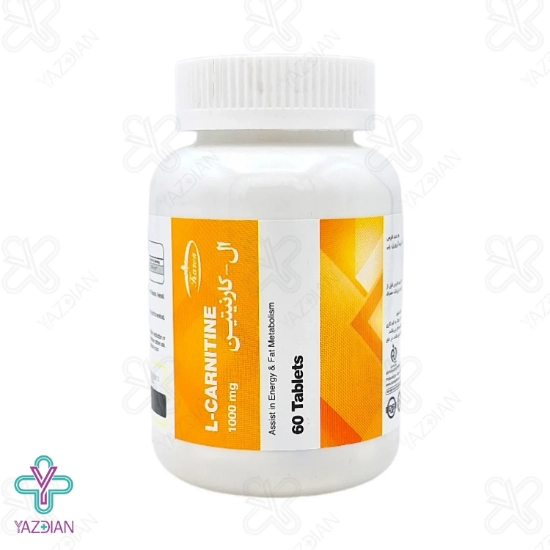 قرص ال کارنیتین 1000 میلی گرم کارن - 60 عددی	