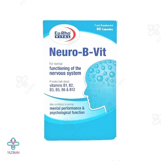 کپسول تقویت سیستم عصبی نورو بی ویت یوروویتال - 60 عددی 
