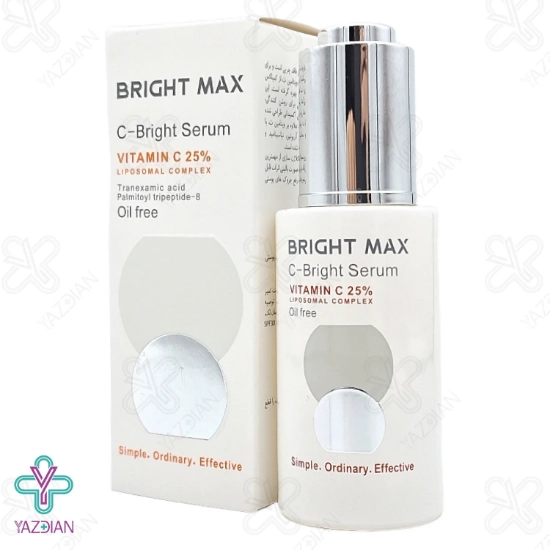 سرم ویتامین ث لیپوزومال 25 درصد برایت مکس - 30 میلی لیتر	