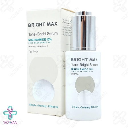 سرم روشن کننده نیاسینامید 10 درصد برایت مکس - 30 میلی لیتر	