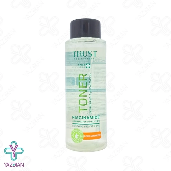تونر پاک کننده پوست چرب و مختلط تراست - 260 میلی لیتر