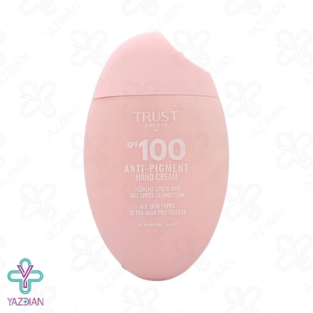 کرم ضد آفتاب ضد لک SPF100 تراست – بی رنگ