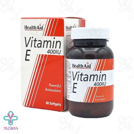 کپسول ژلاتینی ویتامین ایی 400 هلث اید - 30 عددی	