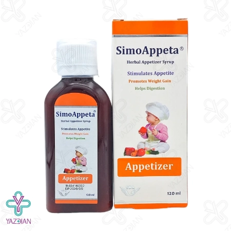 شربت اشتها آور سیمو اپتا سیمرغ دارو عطار - 120 میلی لیتر	