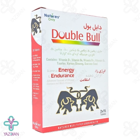 قرص تقویت کننده مینرال جینسینگ دابل بول نیچرز اونلی - 30 عددی	