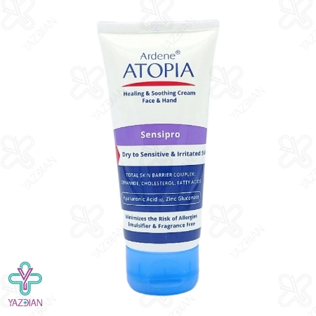 کرم مرطوب کننده و التیام بخش پوست خشک آتوپیا آردن - 50 گرم	