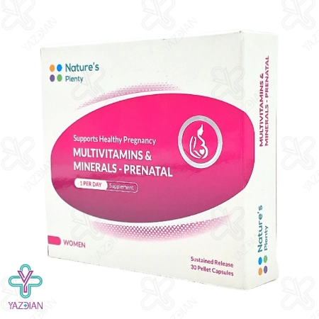 قرص مولتی ویتامین پریناتال بانوان نیچرز پلنتی - 30 عددی	