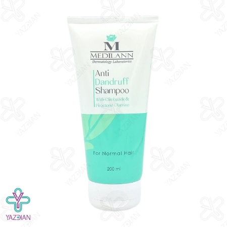 شامپو ضد شوره موهای معمولی مدیلن - 200 میلی لیتر	