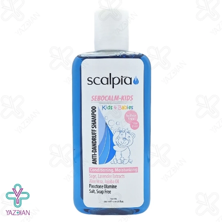 شامپو ضد شوره مناسب کودکان اسکالپیا - 200 میلی لیتر	