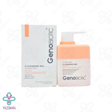ژل شستشوی صورت پوست چرب و مختلط ژنو - 200 میلی لیتر