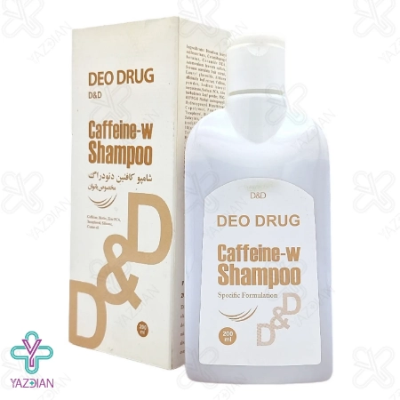 شامپو تقویت کننده کافئین دئودراگ مخصوص خانم ها - 200 میلی لیتر	