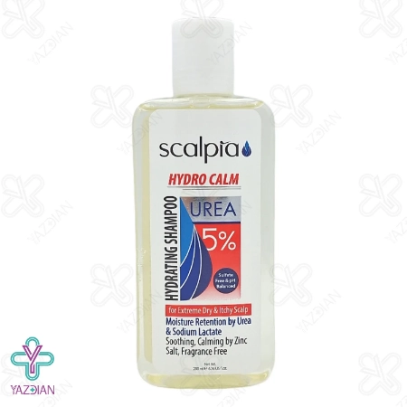 شامپو مرطوب کننده موهای بسیار خشک حاوی 5% اوره اسکالپیا - 200 میلی لیتر	