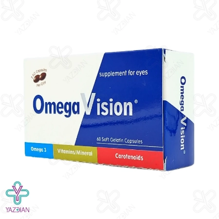 کپسول تقویت چشم امگا ویژن دانا - 60 عددی	