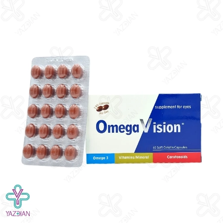 کپسول تقویت چشم امگا ویژن دانا - 60 عددی	