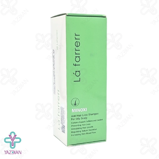شامپو ضد ریزش ماینوکسی لافارر مخصوص موهای چرب - 150 میلی لیتر	