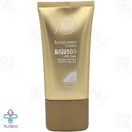کرم ضد آفتاب SPF 50 فاقد چربی ژوت - بژ روشن	