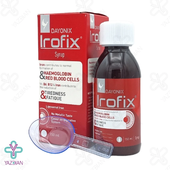 شربت آهن آیروفیکس دایونیکس فارما - 150 میلی لیتر	