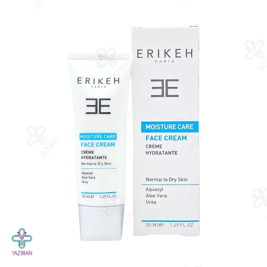 کرم مرطوب کننده پوست خشک و معمولی اریکه - 50 میلی لیتر	