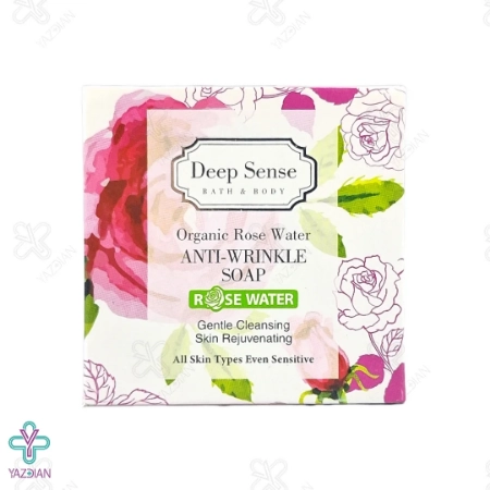صابون گلاب دیپ سنس مناسب پوست های دارای چروک - 75 گرم	