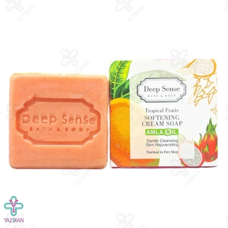 صابون کرمی نرم کننده تروپیکال فروت دیپ سنس مناسب پوست خشک و معمولی - 75 گرم	