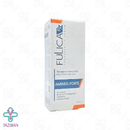 سرم ضد ریزش و حجم دهنده مو آقایان آمینکس فورت فولیکا آر ایکس- 60 میلی لیتر	