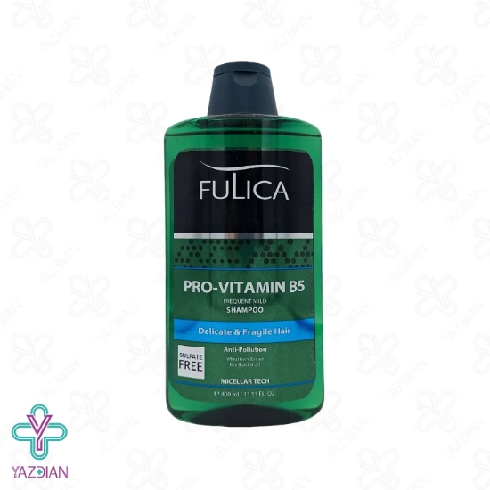 شامپو فاقد سولفات مناسب موهای حساس و شکننده فولیکا - 400 میلی لیتر
